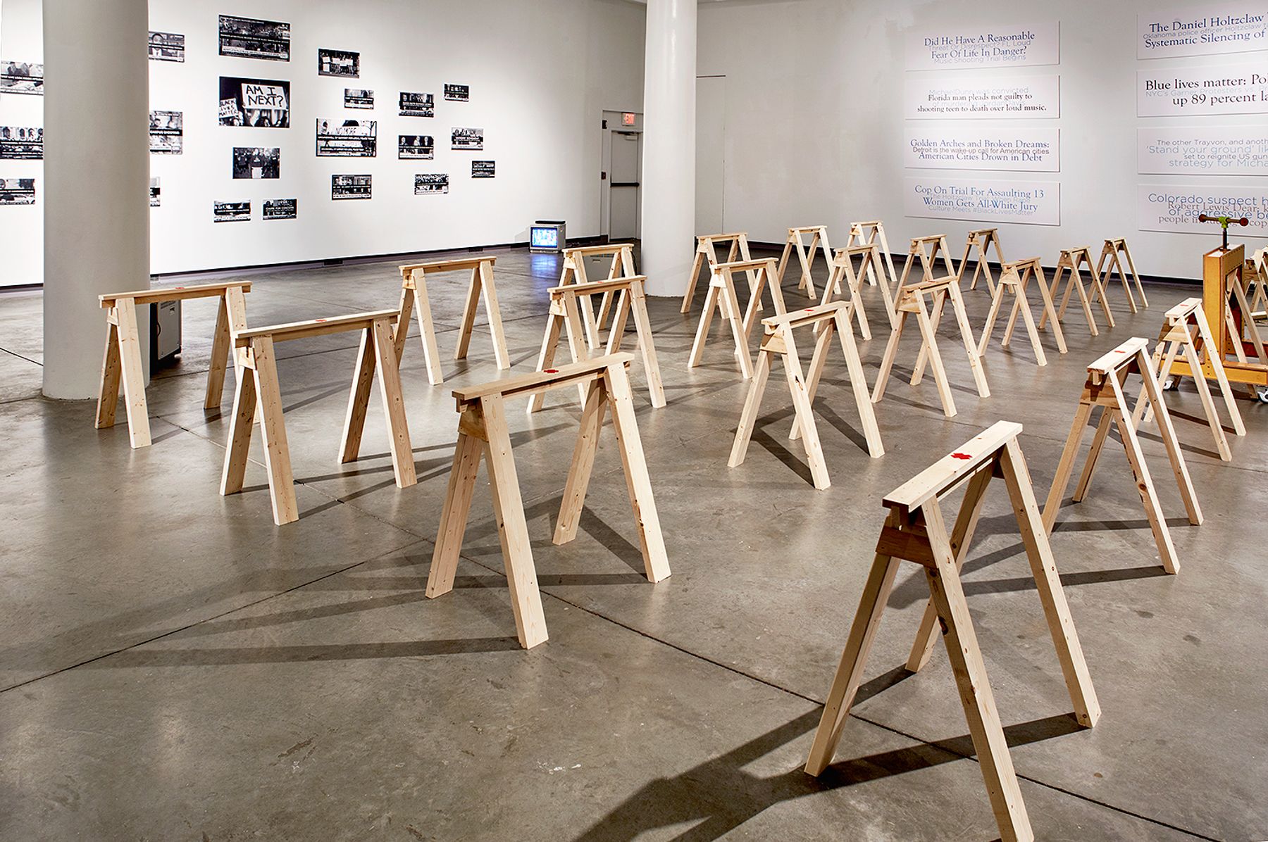 Tinderbox installation view.