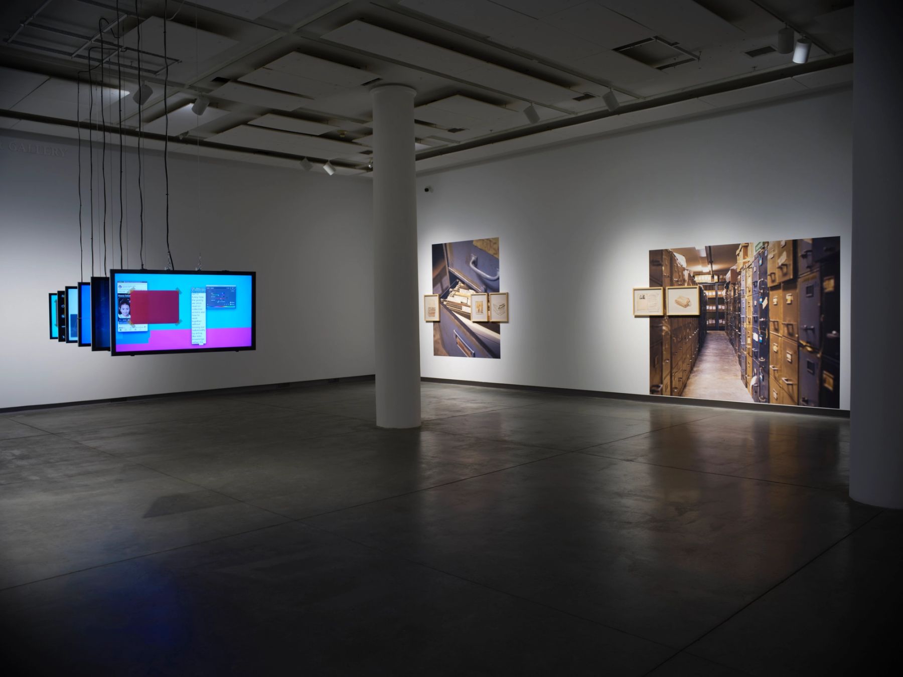 Monitor: Surveillance, Data, and the New Panoptic, installation view