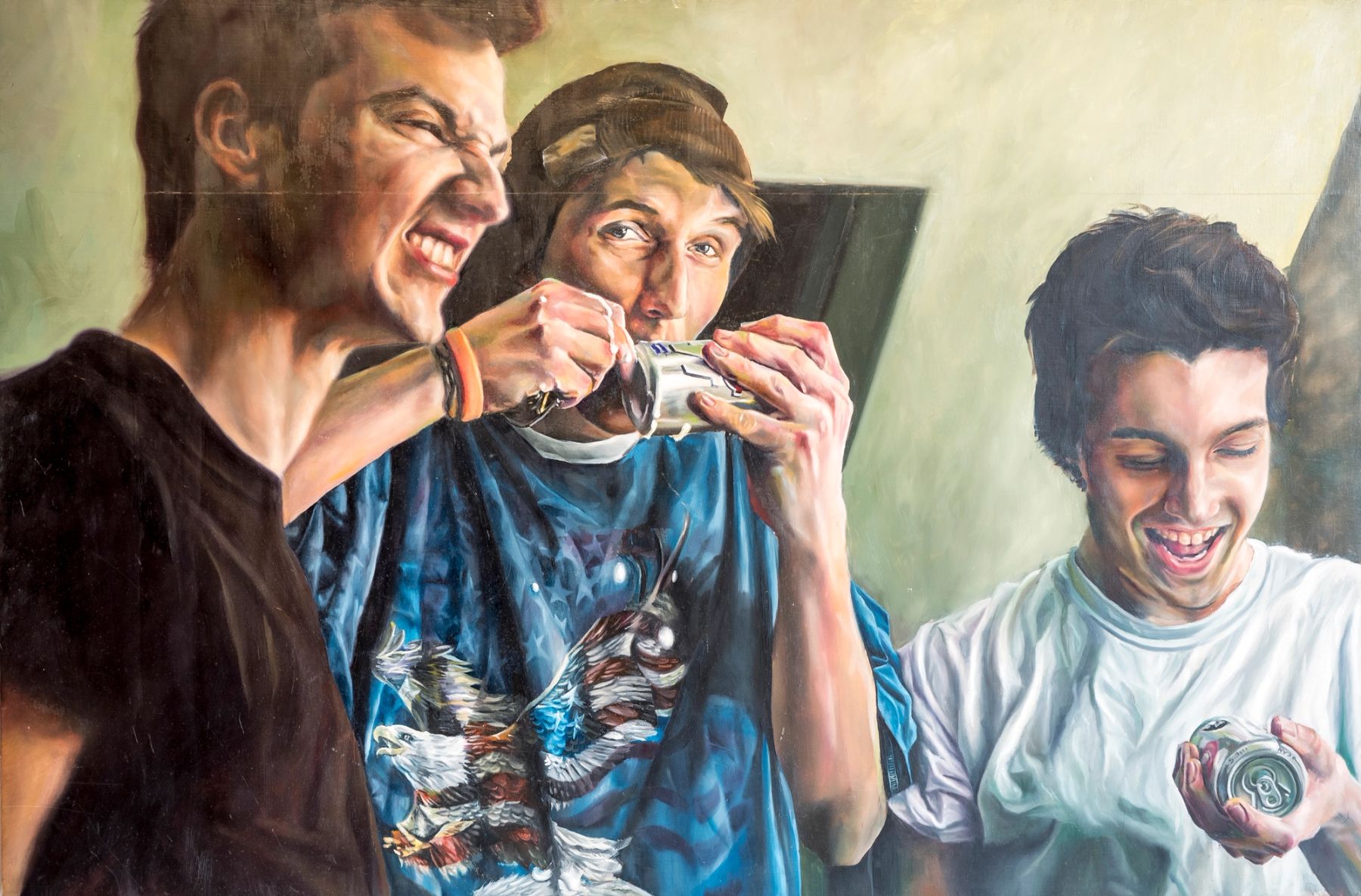 Brothers, Some Good Times, and The Last Huraa installation view.