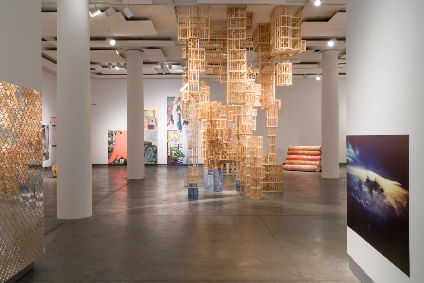 You Never Know How You Look Through Other People's Eyes installation view.