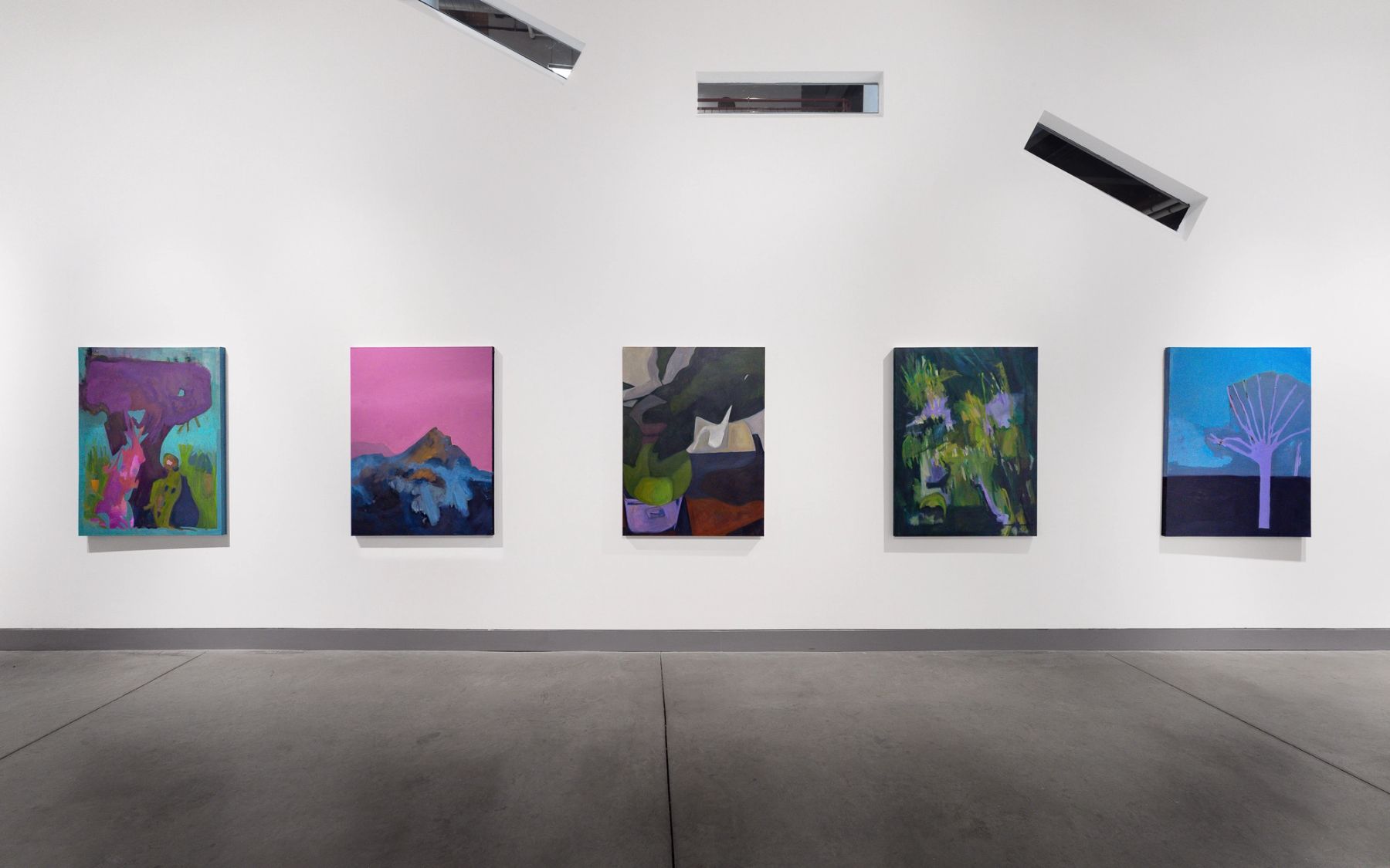 2026 MFA Thesis Exhibition, installation view with work by Maureen Hsu.