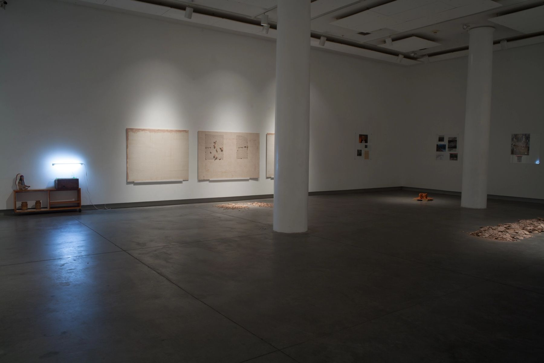 East to East installation view.