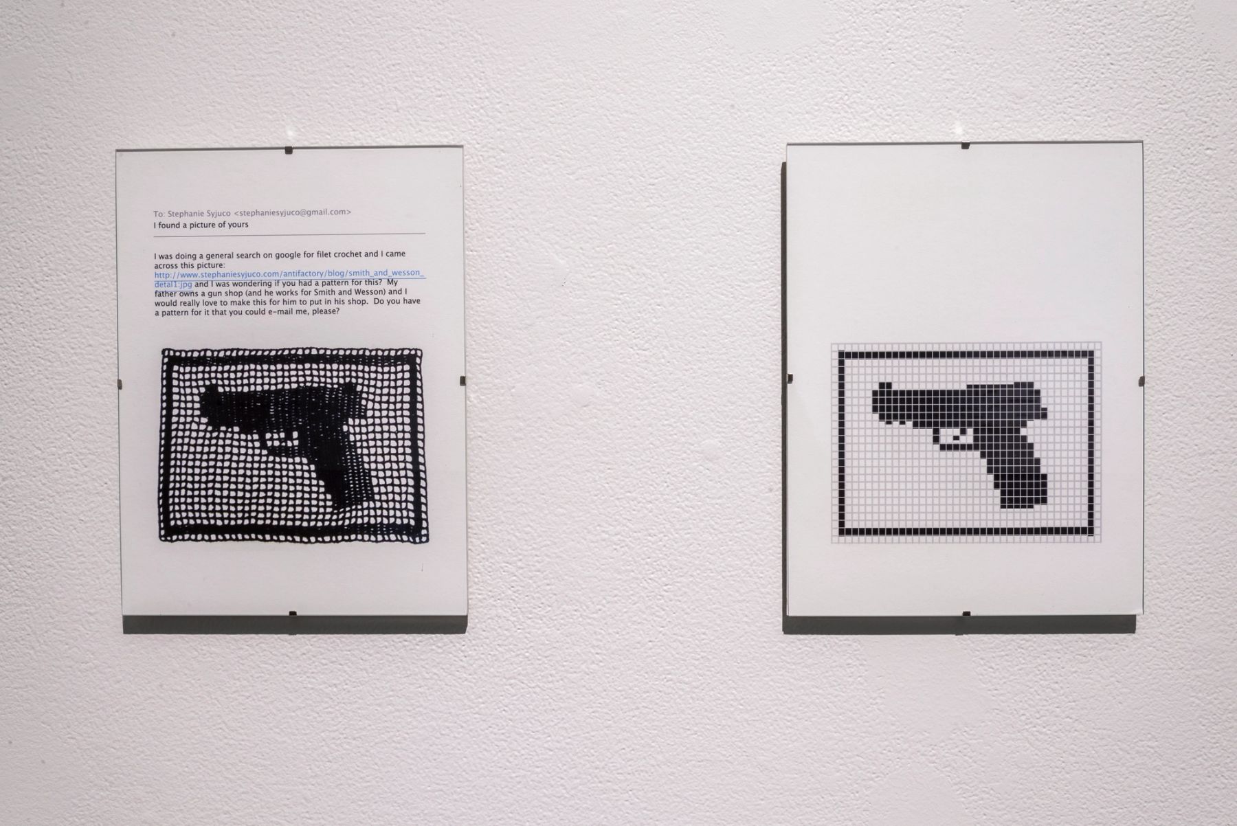 UNLOADED installation view.