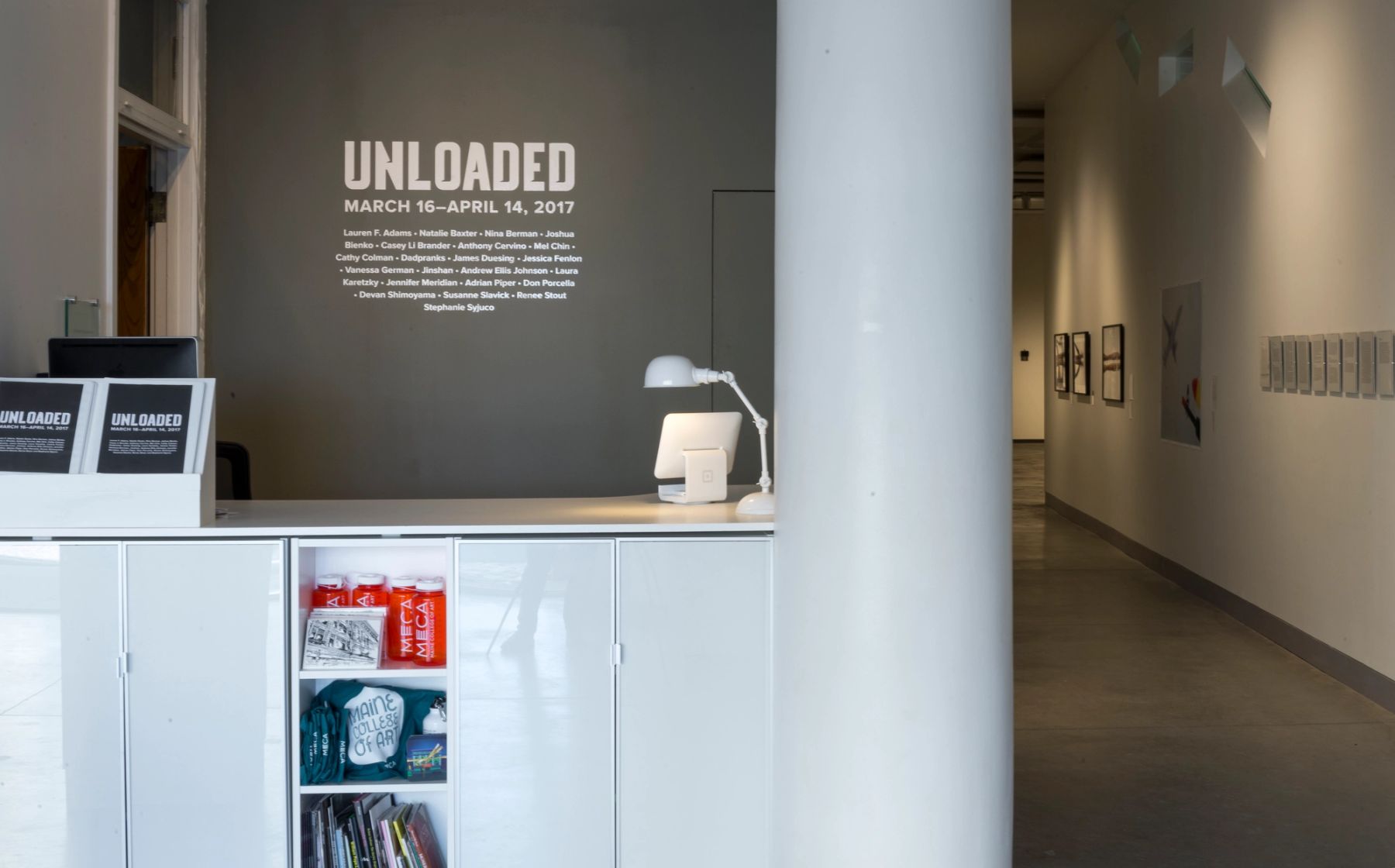 UNLOADED installation view.