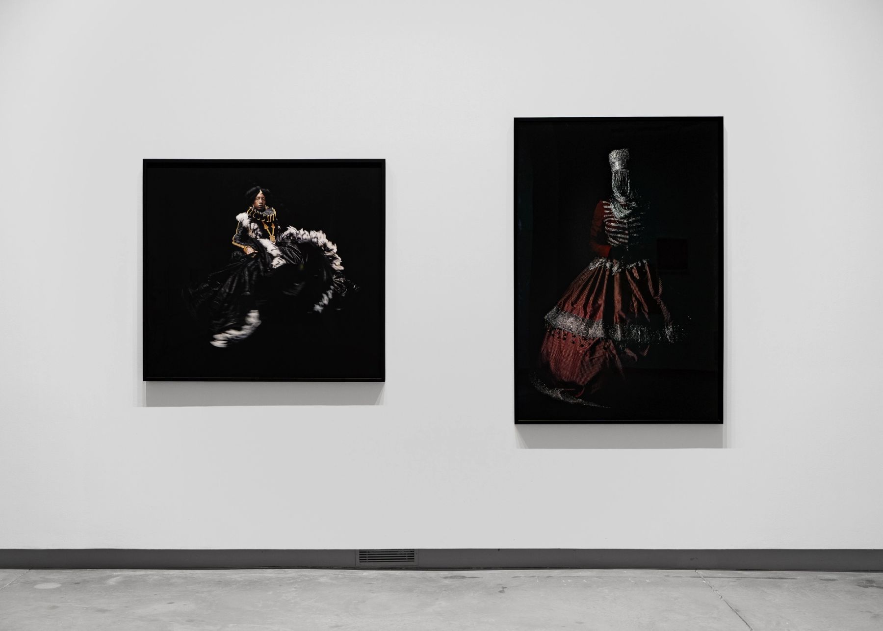 Ayana V. Jackson, Consider the Sky and the Sea, 2019 (left), I Summon the Voice from the Deep, 2019 (right).