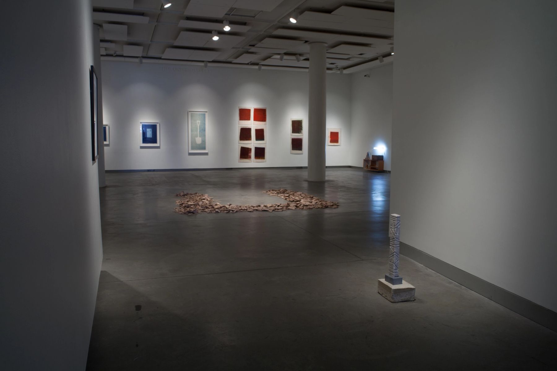 East to East installation view.