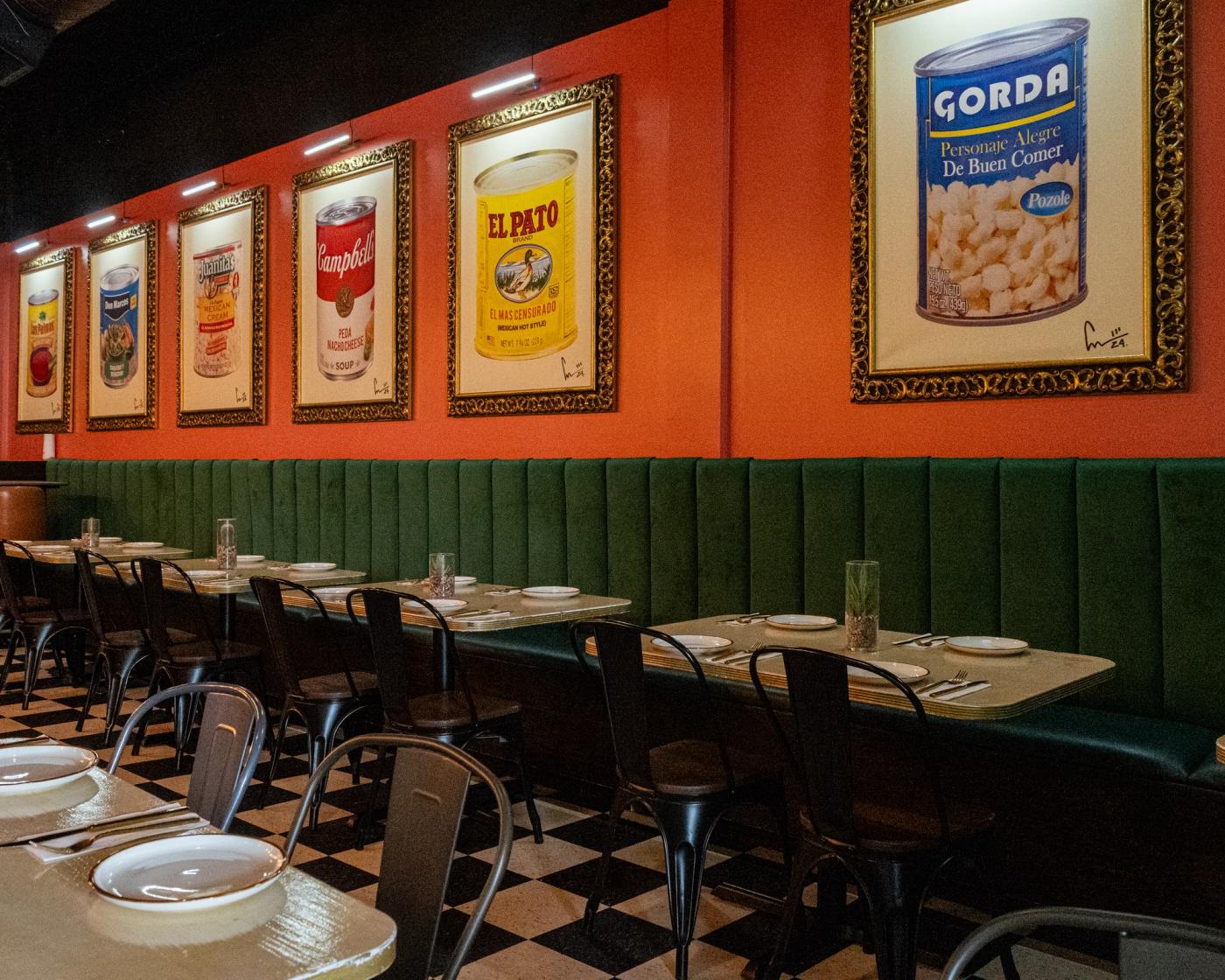 Interior of Polanco Taqueria