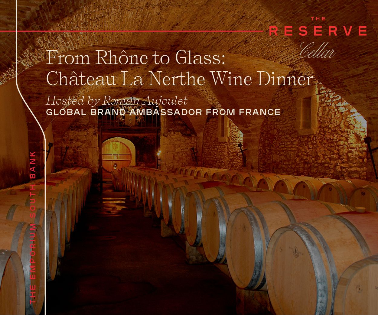 From Rhône to Glass: Château La Nerthe Wine Dinner