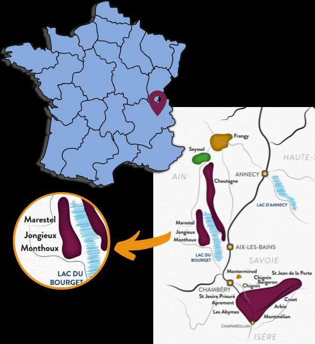 Domaine Edmond Jacquin et Fils Map
