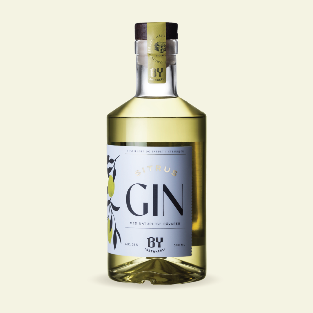 Et tydelig og friskt uttrykk for By Brenneri sin sitrus-gin