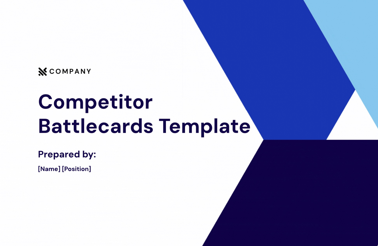 Competitor Battlecards Template
