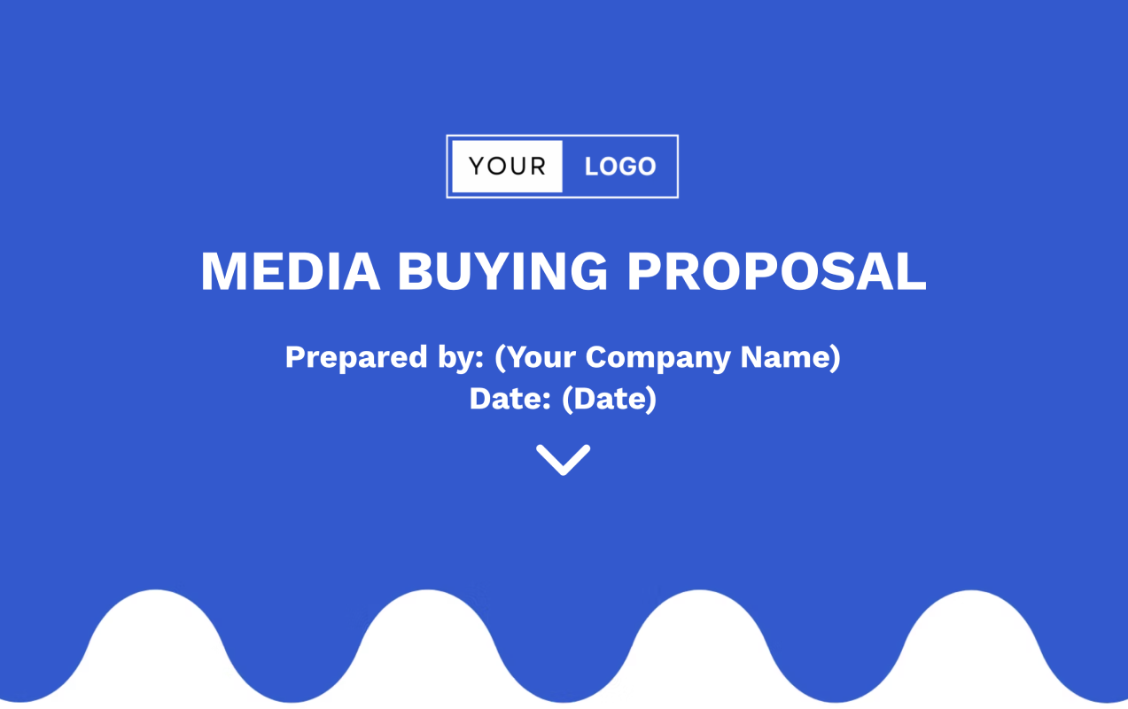 Media Buying Proposal Template