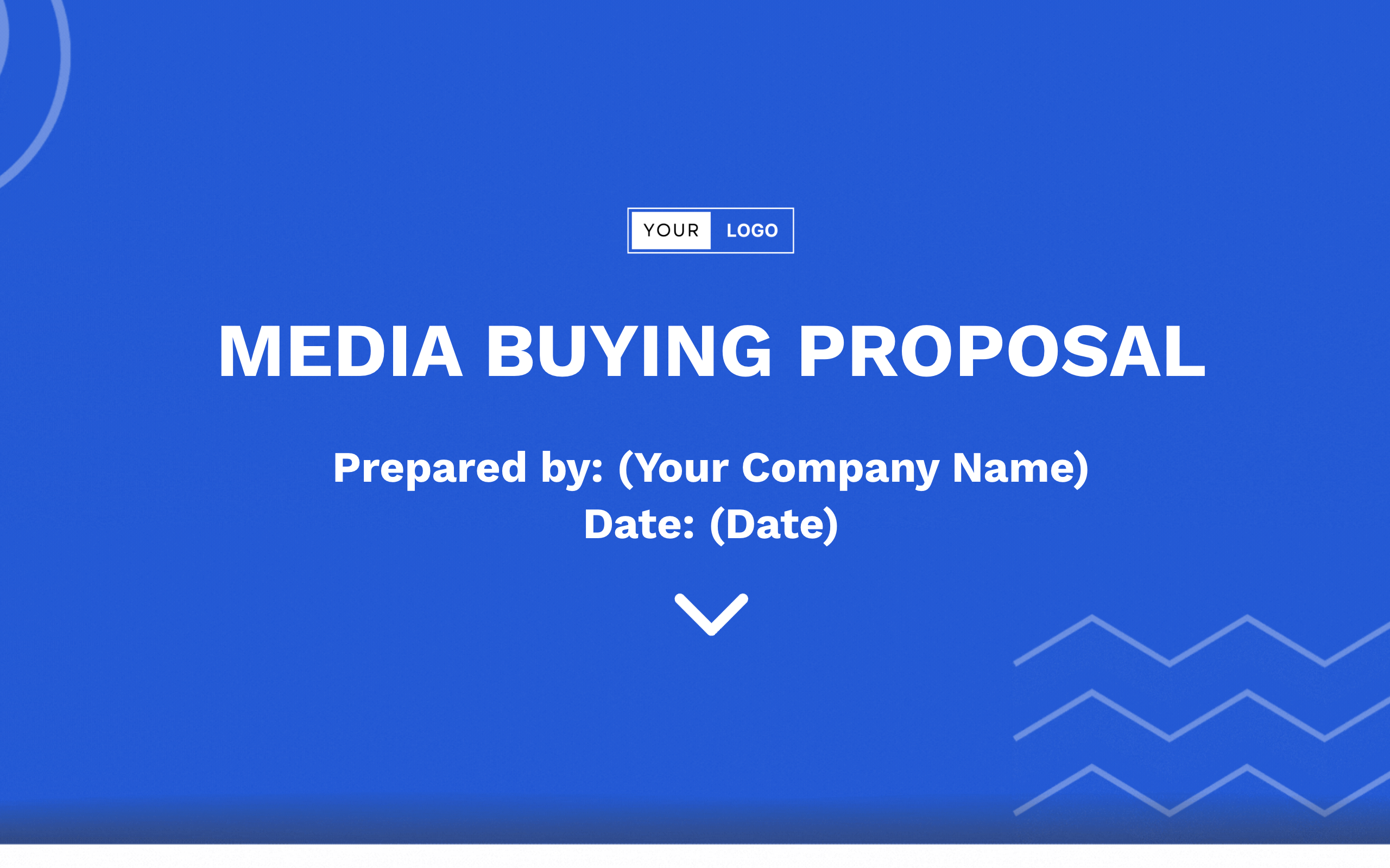 Media Buying Proposal Template