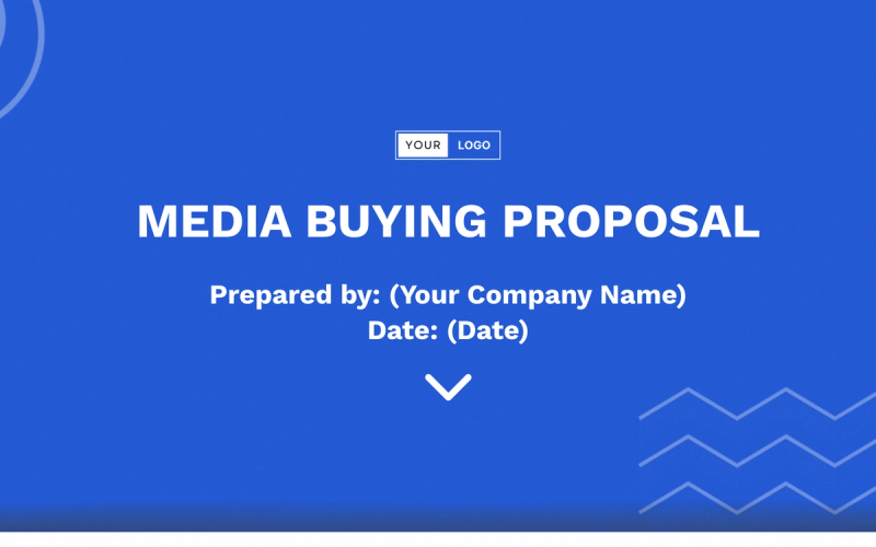 Preview of Media Buying Proposal Template