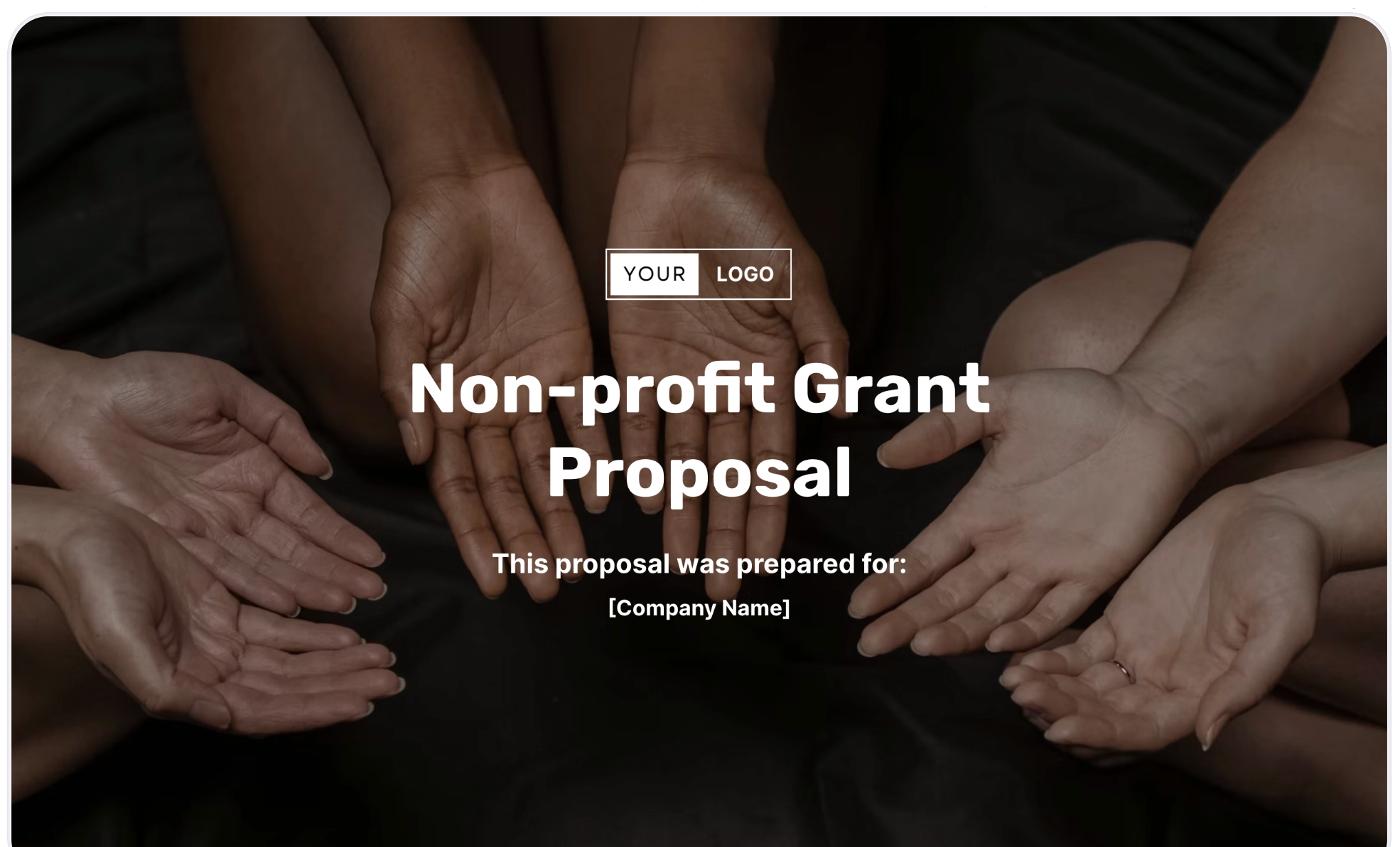 Non-profit Grant Proposal Template