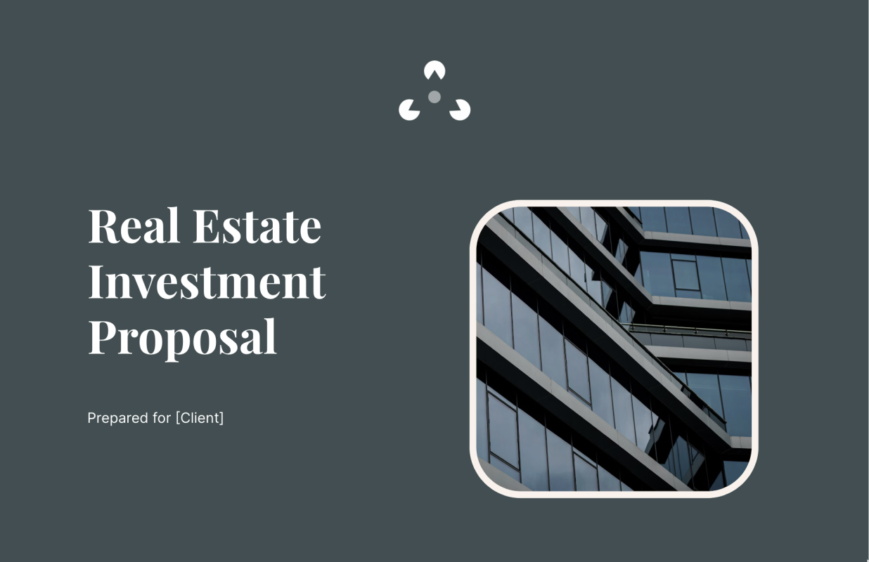 Real Estate Investment Proposal Template