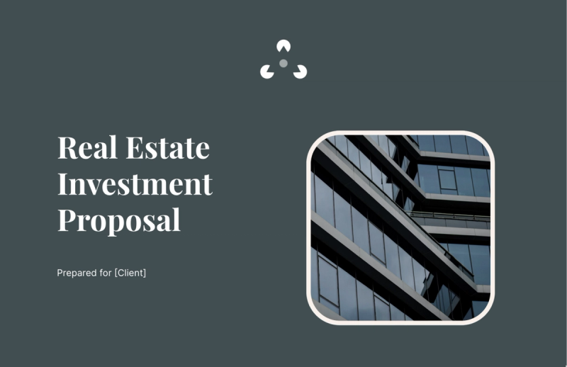 Preview of Real Estate Investment Proposal Template