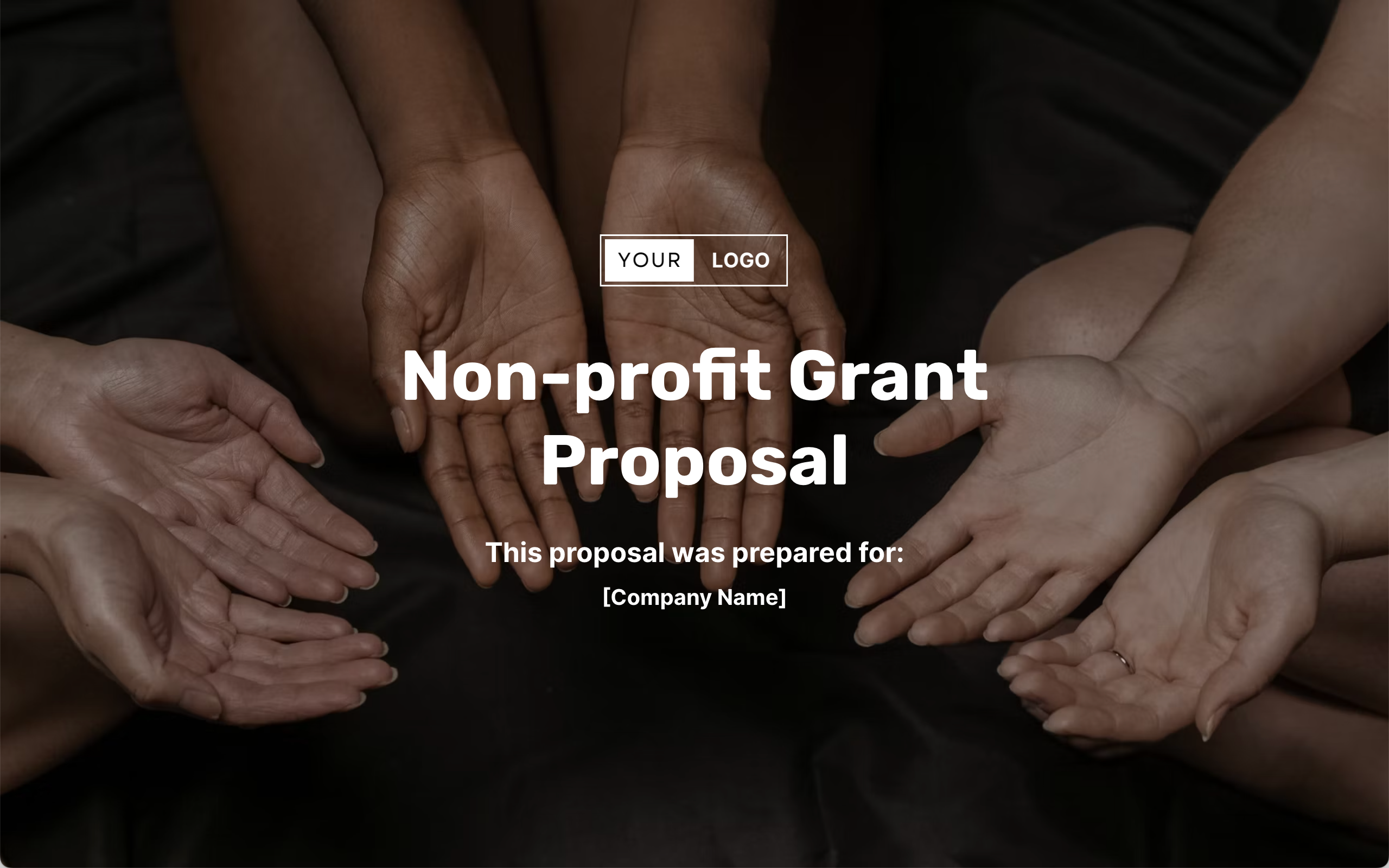 Non-profit Grant Proposal Template