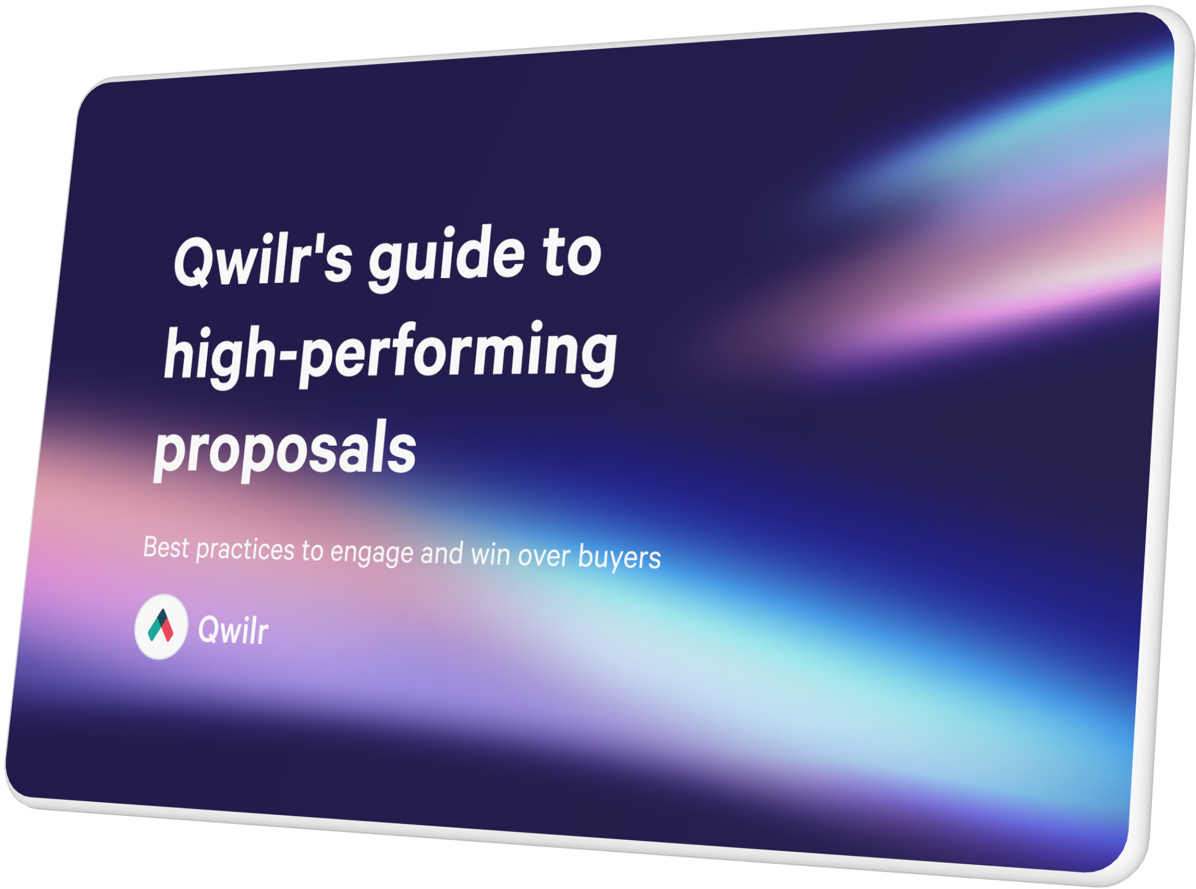Qwilr Proposal Look Book