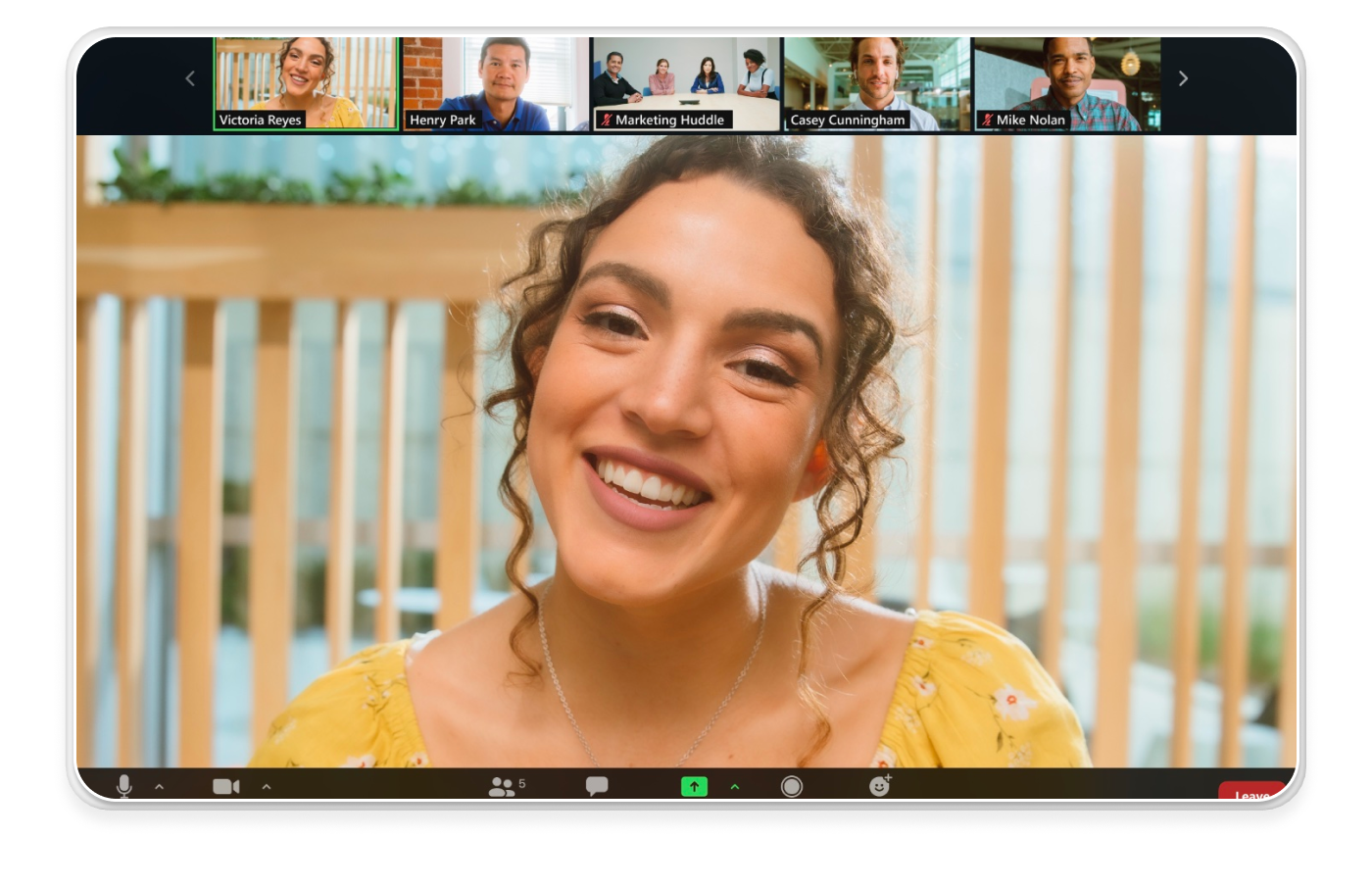 Preview of Zoom meetings