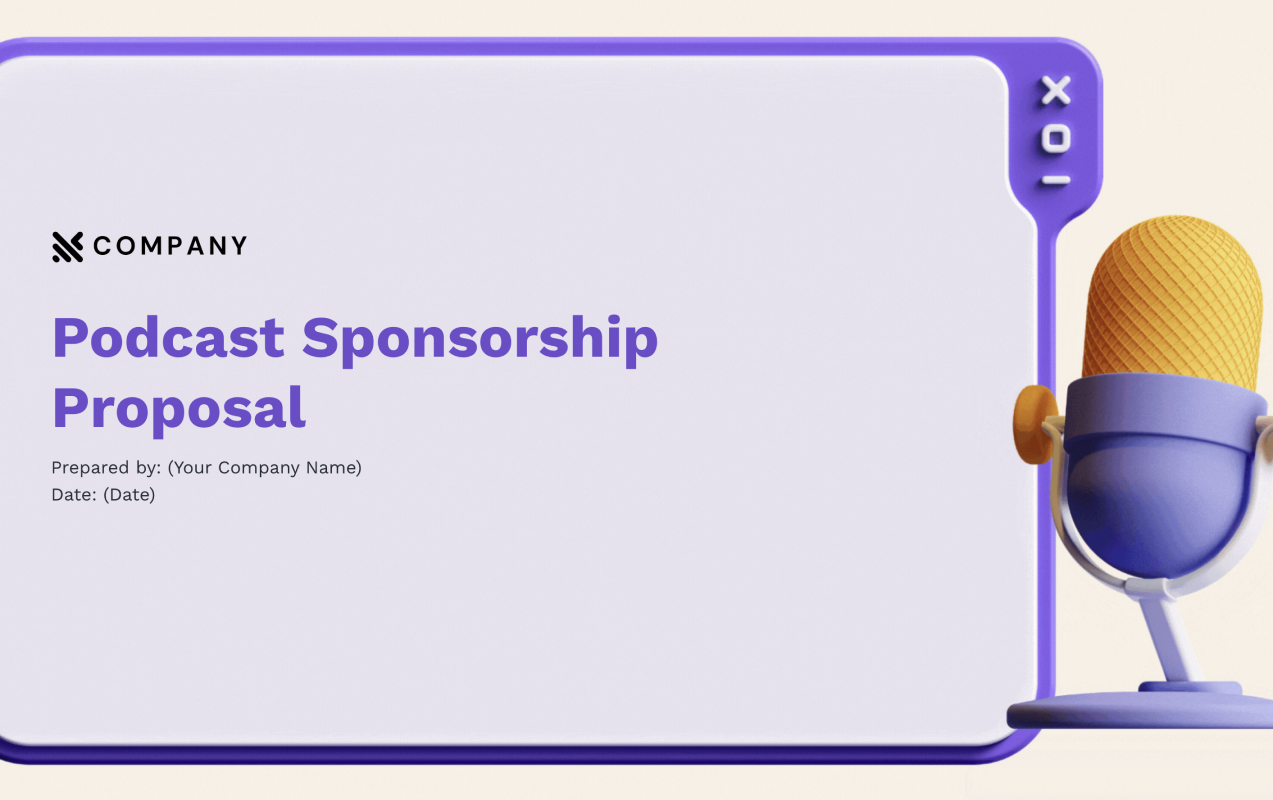 Podcast Sponsorship Proposal Template [2023 Edition] | Qwilr