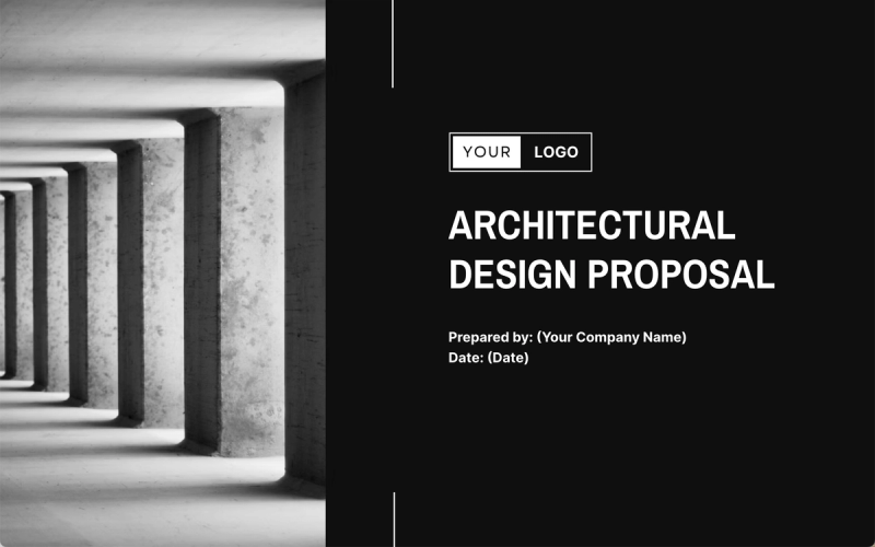 Preview of Architectural Design Proposal Template