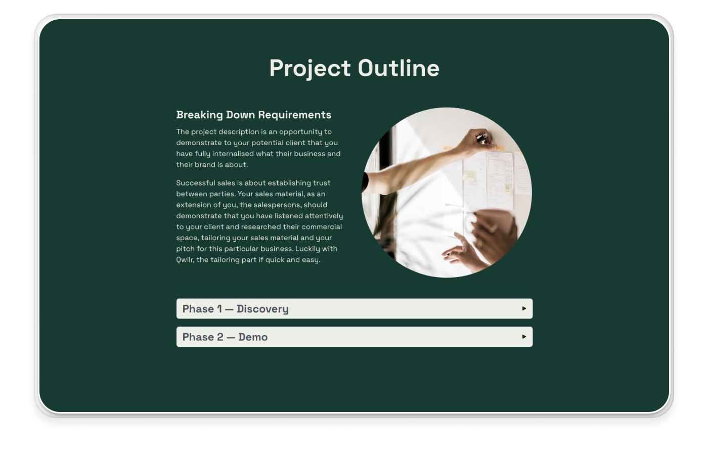 sales proposal template preview