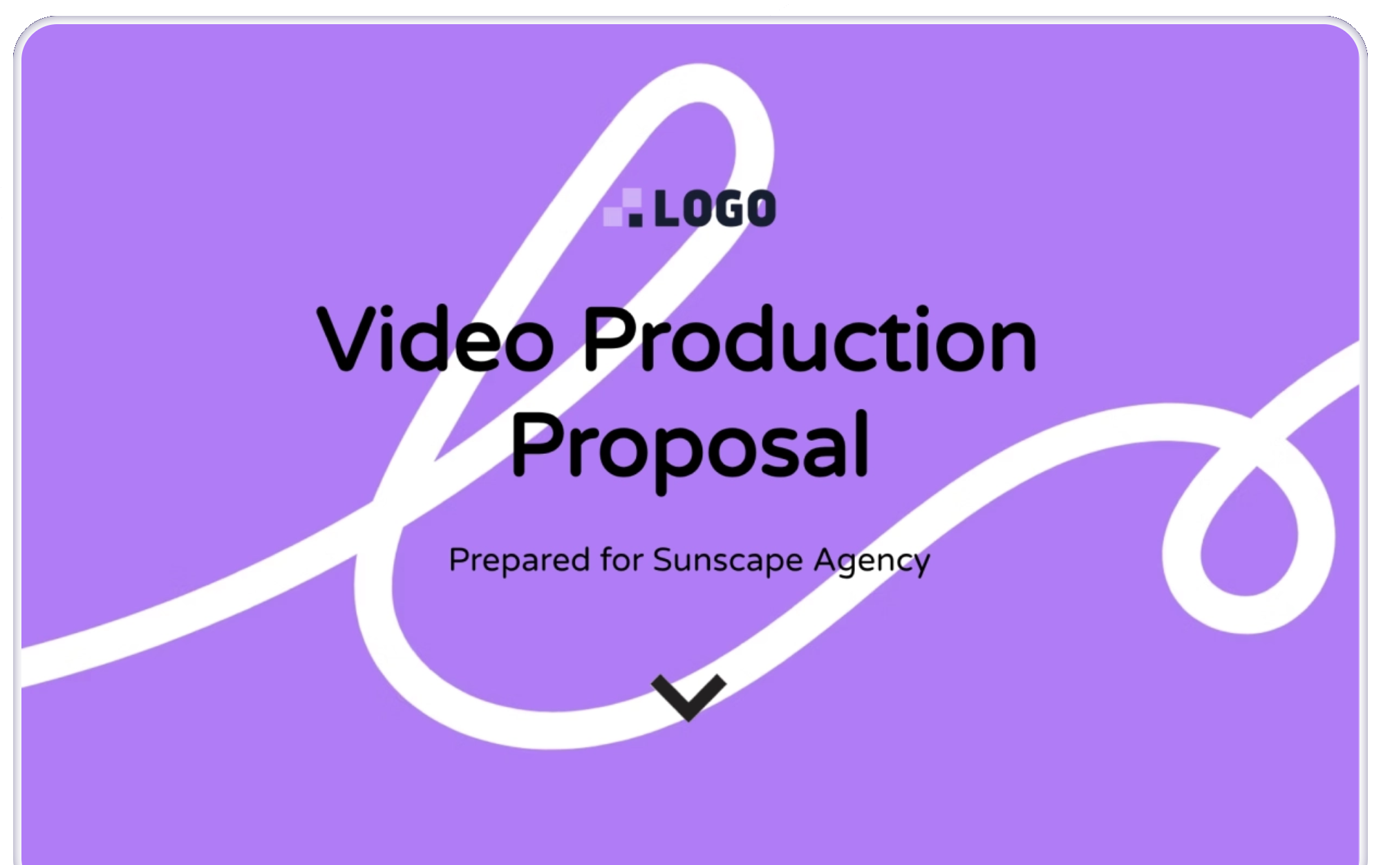Video Production Proposal Template