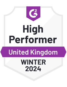 G2 High Performer (United Kingdom), Winter 2024 award