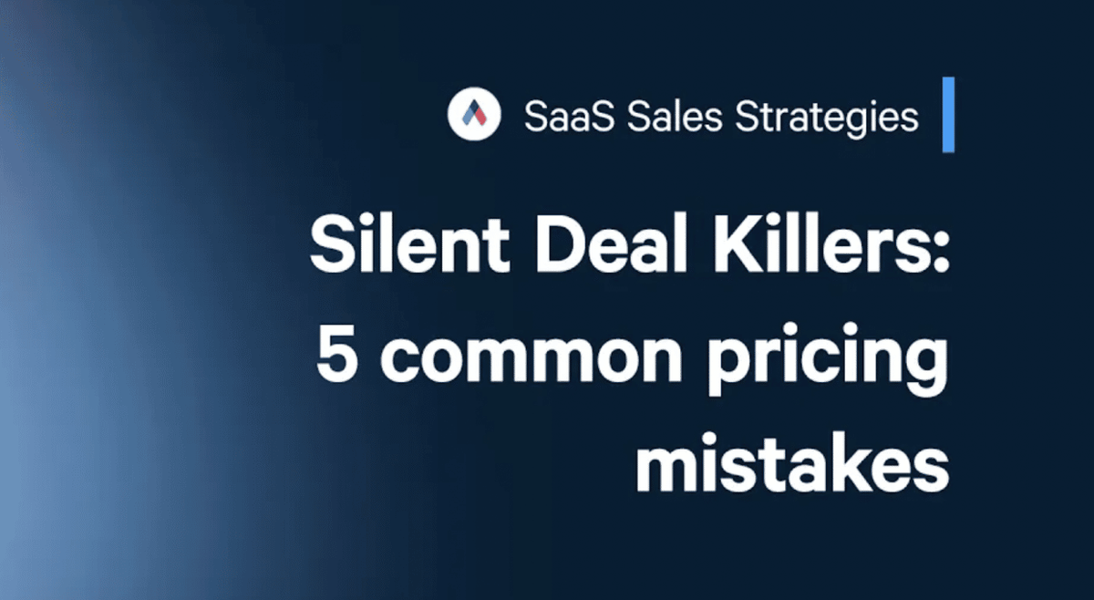5 common pricing mistakes