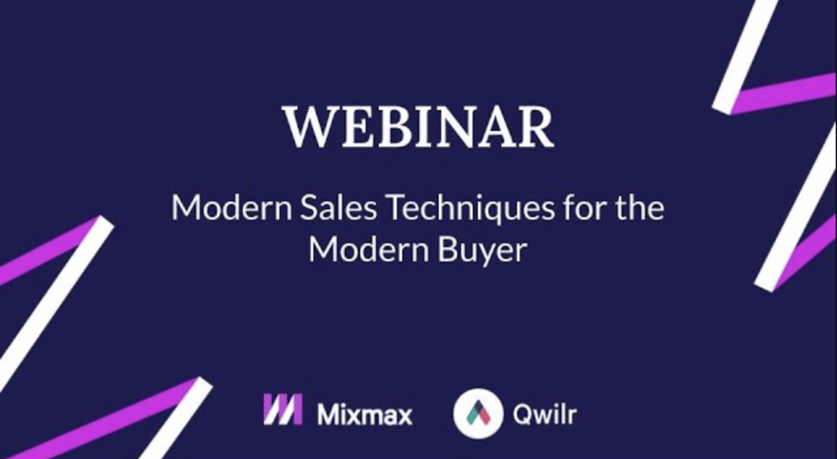 Modern sales techniques for the modern buyer
