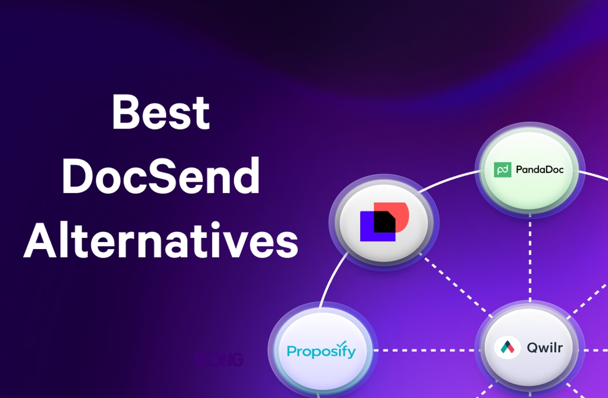 an advertisement for the eight best alternatives to docsend