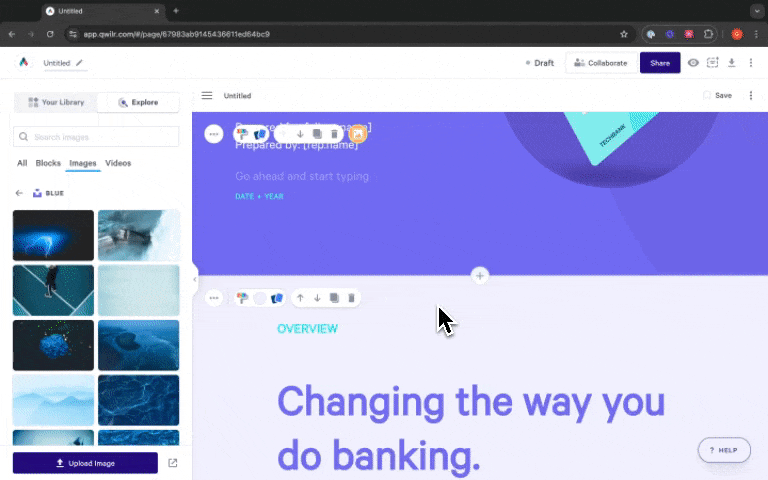 a screenshot of a website that says changing the way you do banking .