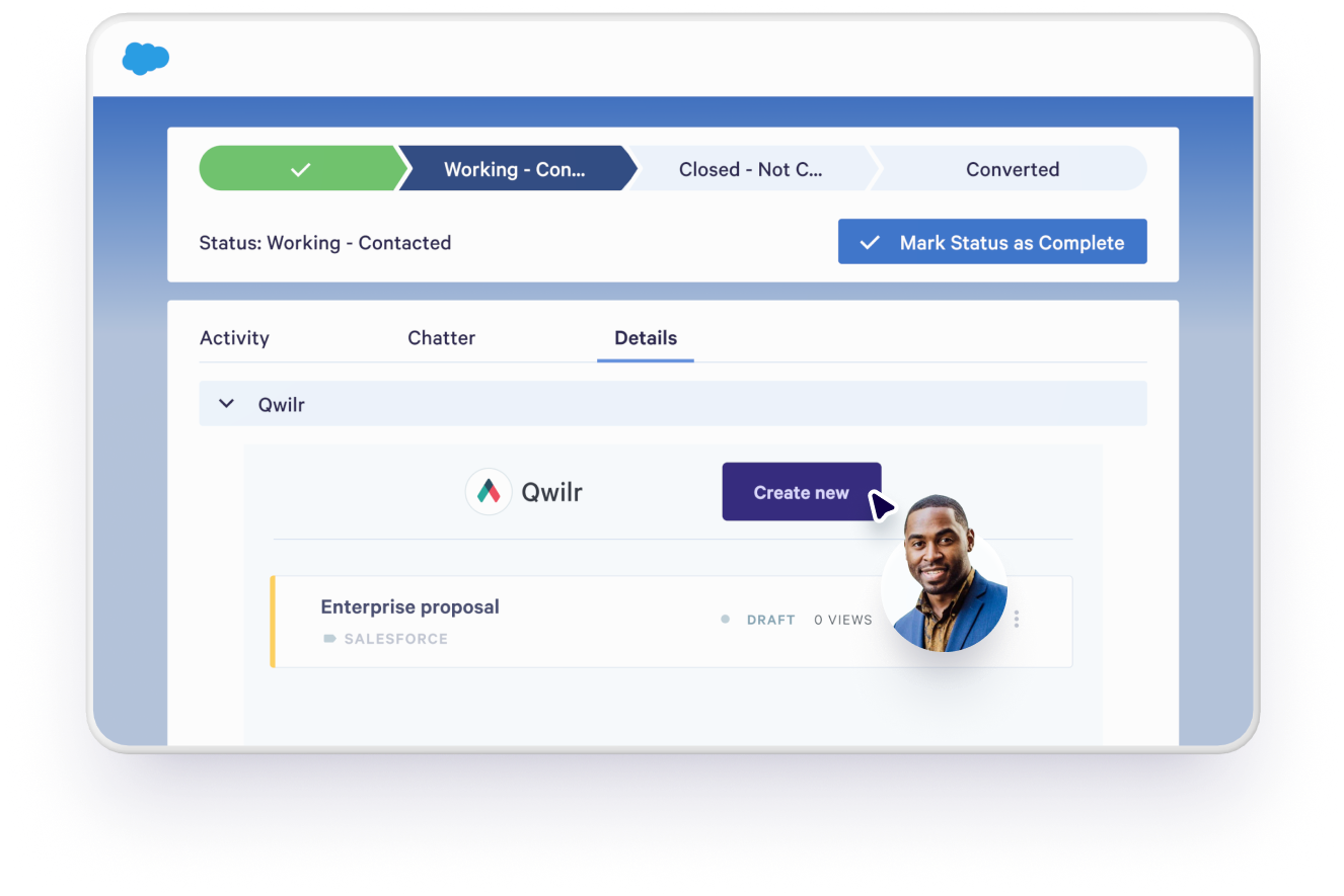 Salesforce and Qwilr intergration