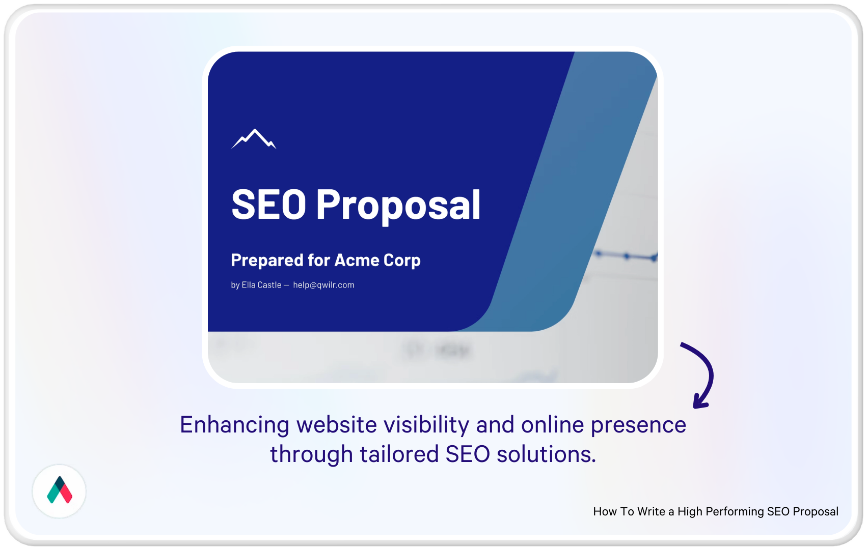 a blue seo proposal prepared for acme corp