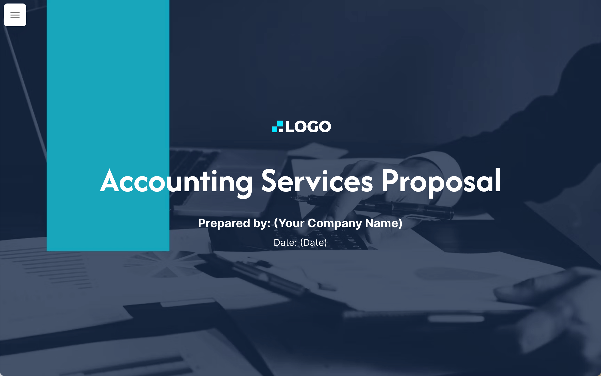 Accounting Services Proposal Template