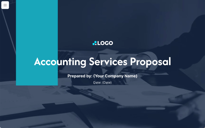 Preview of Accounting Services Proposal Template