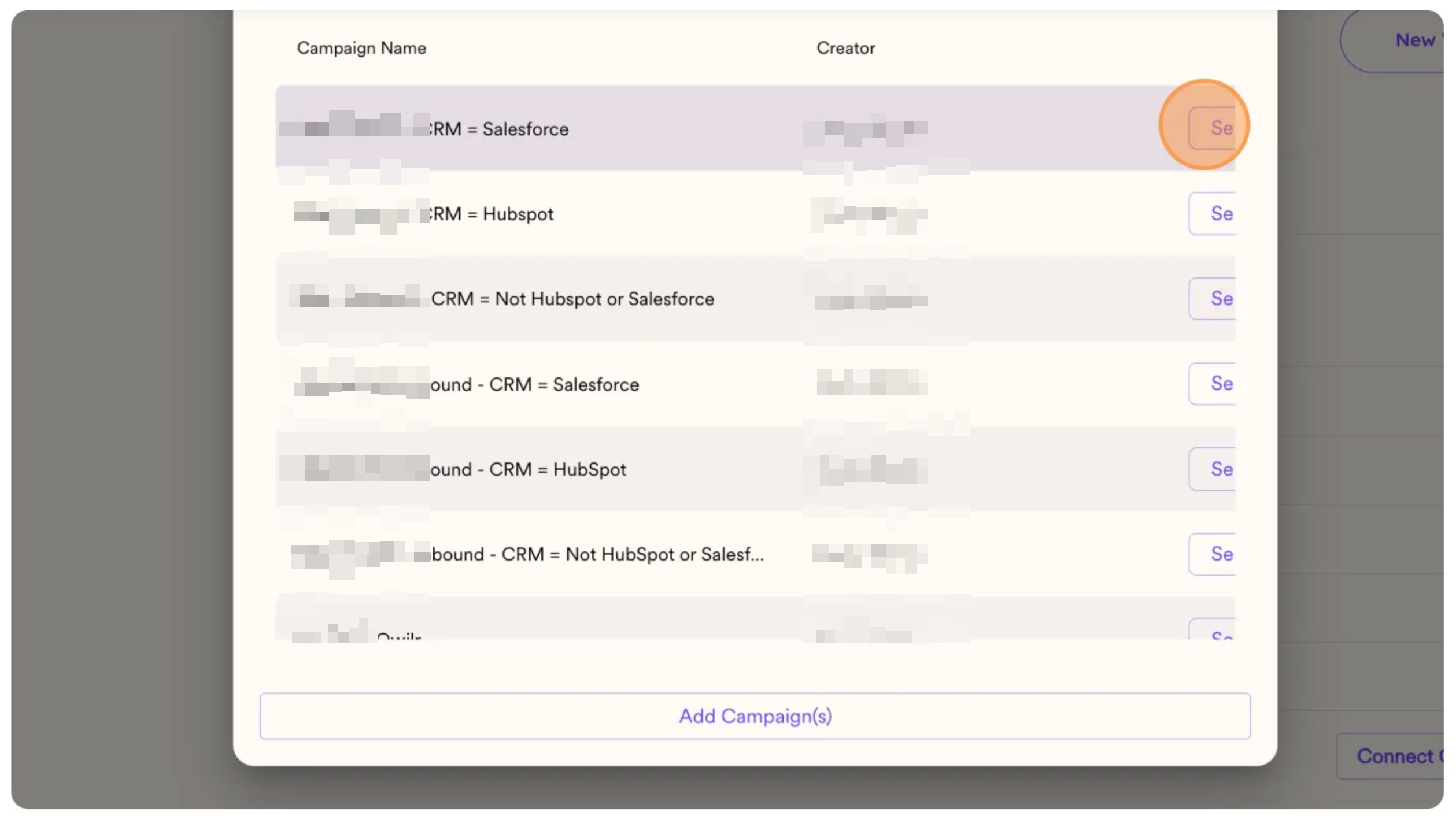 In Zapier, create a third step, Find Contact in your CRM, to retrieve the record ID for the contact with the same email address that’s associated with the personalized video. 