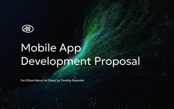 Mobile App Development Proposal