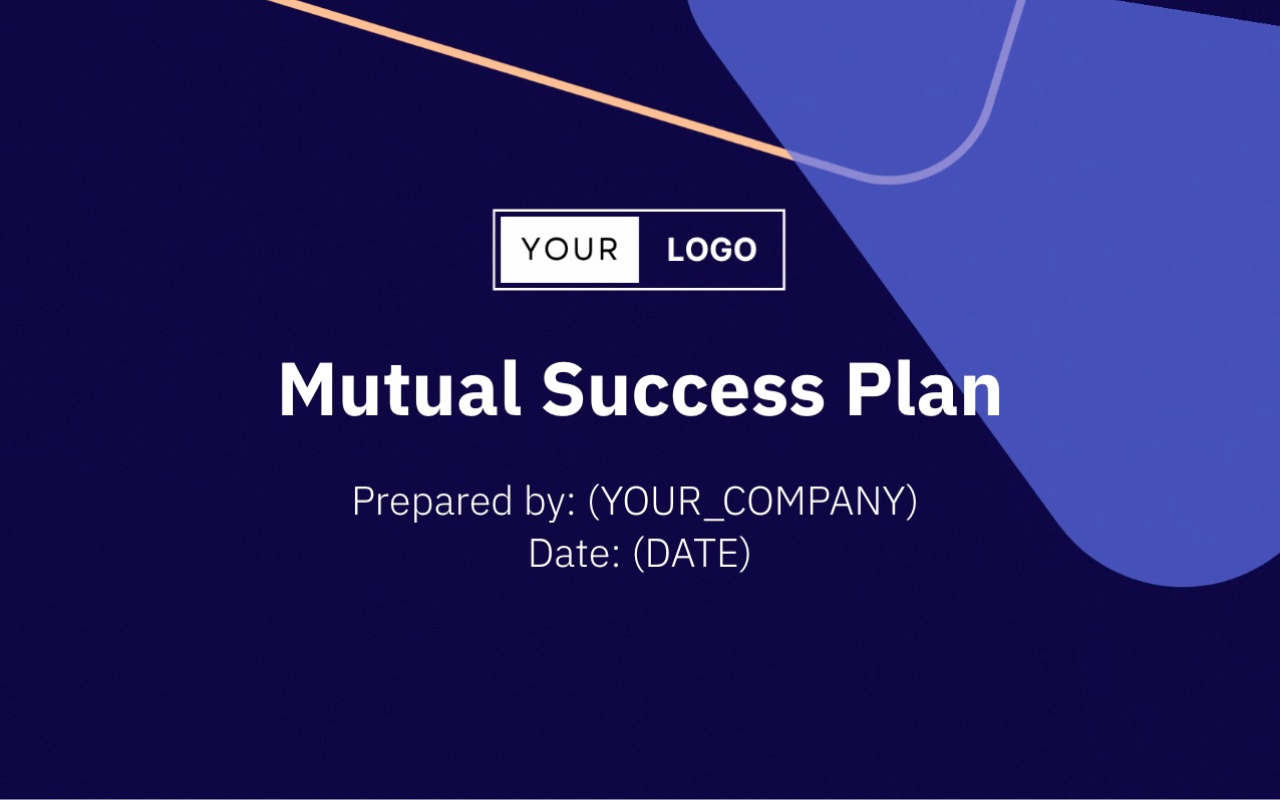 Preview of Mutual Success Plan Template