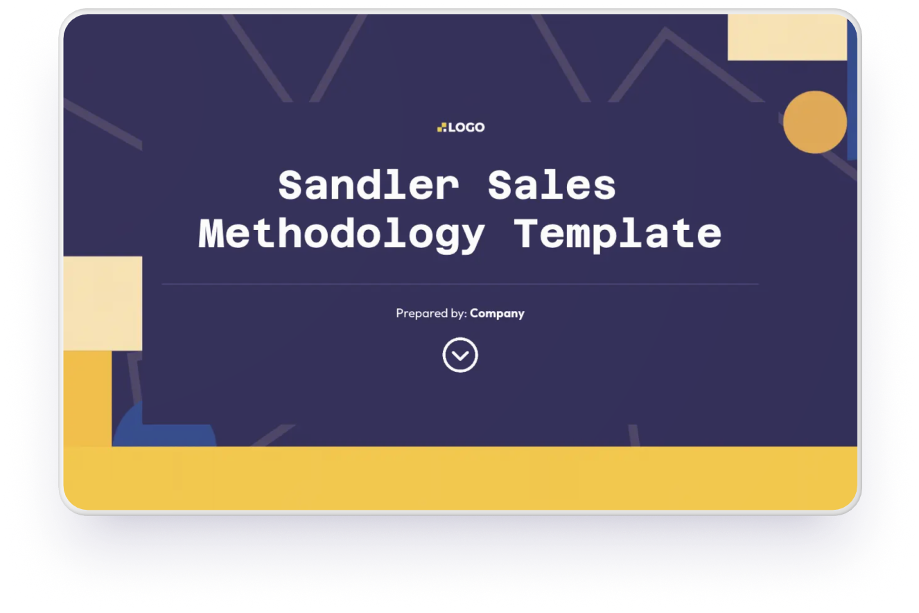 Empower your sales team to ask the right questions and build relationships with prospects using our interactive Sandler Sales template