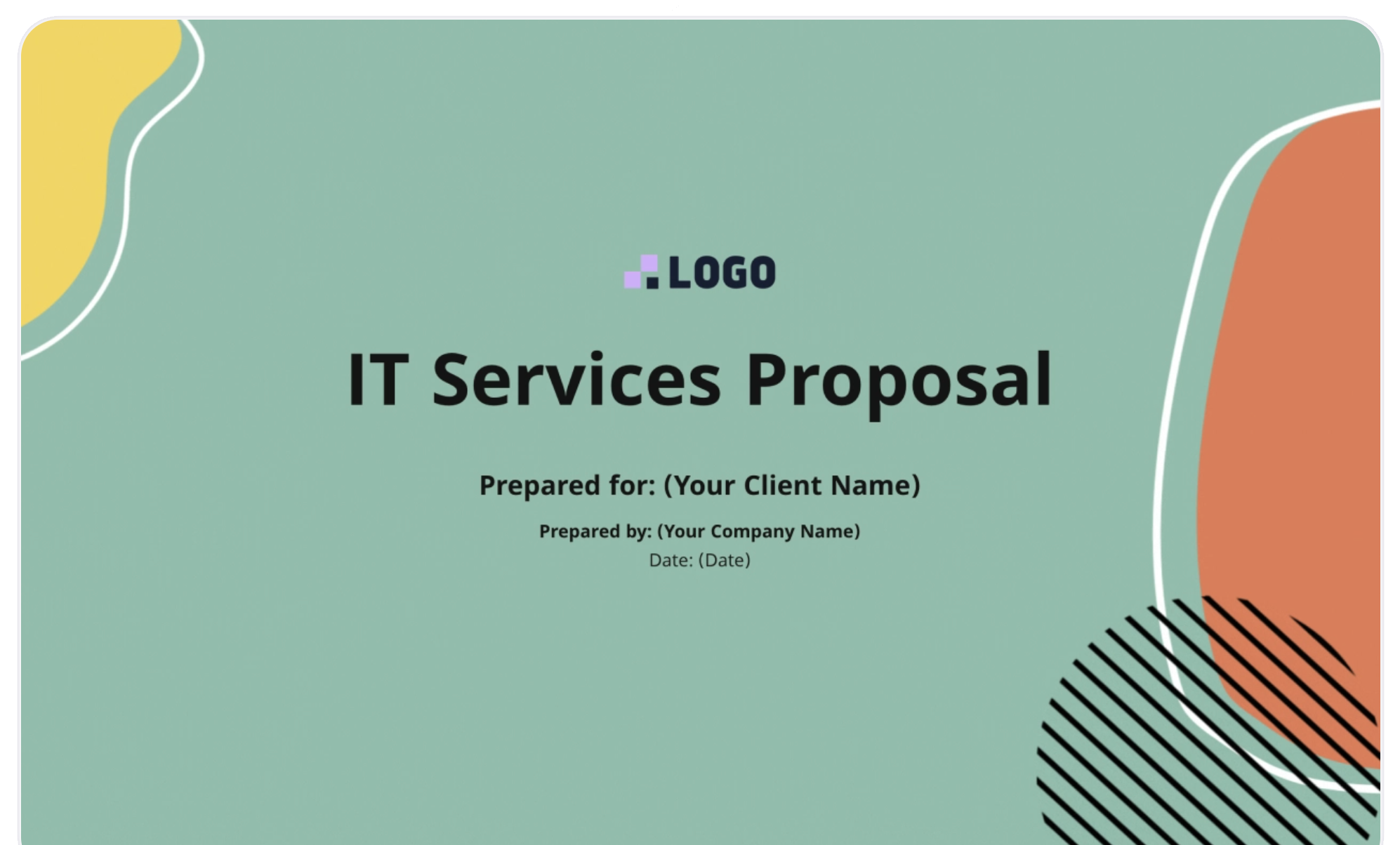 IT Services Proposal Template