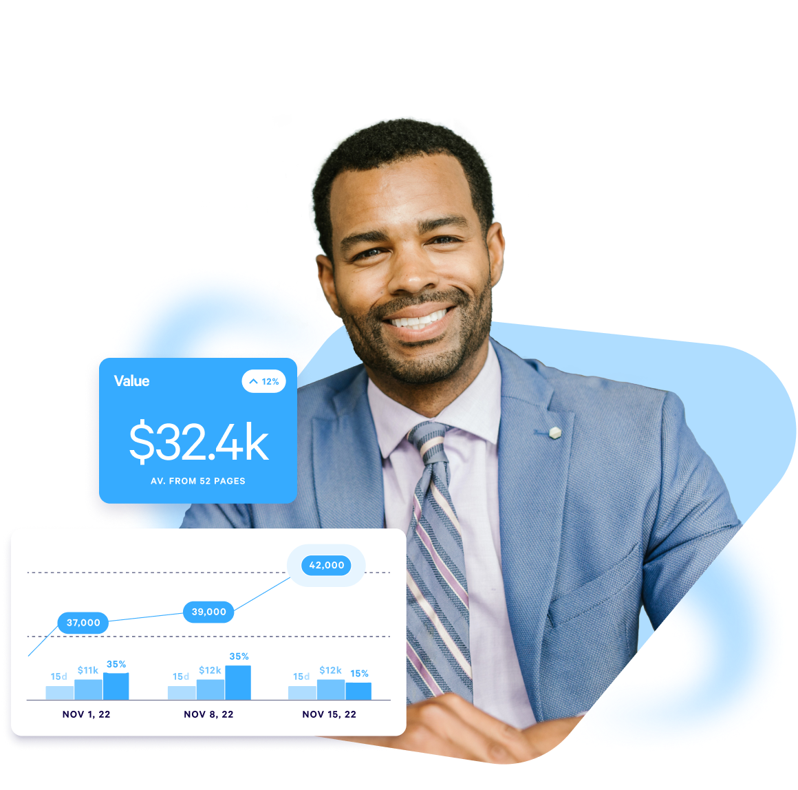 A seller demonstrating value