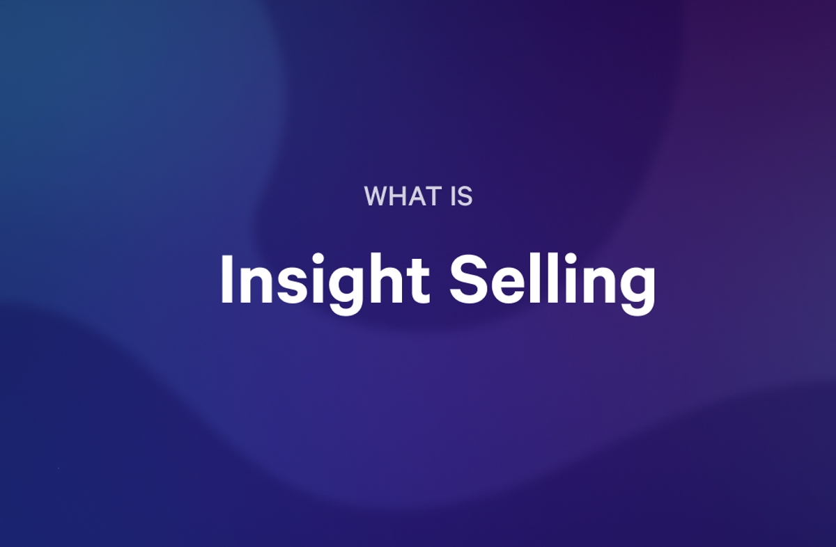 a purple background with the words `` what is insight selling '' written on it .