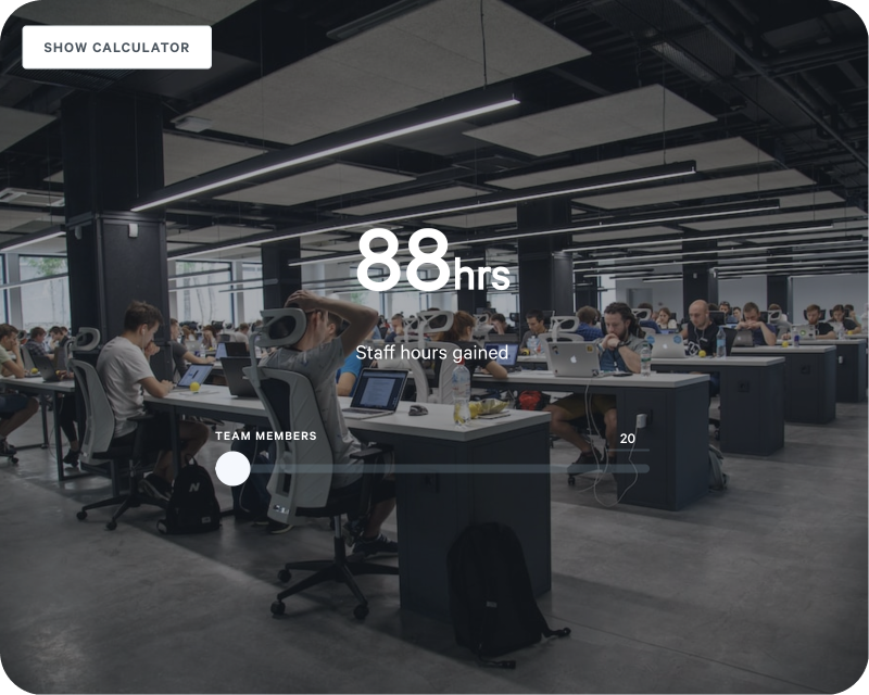 Time savings calculator