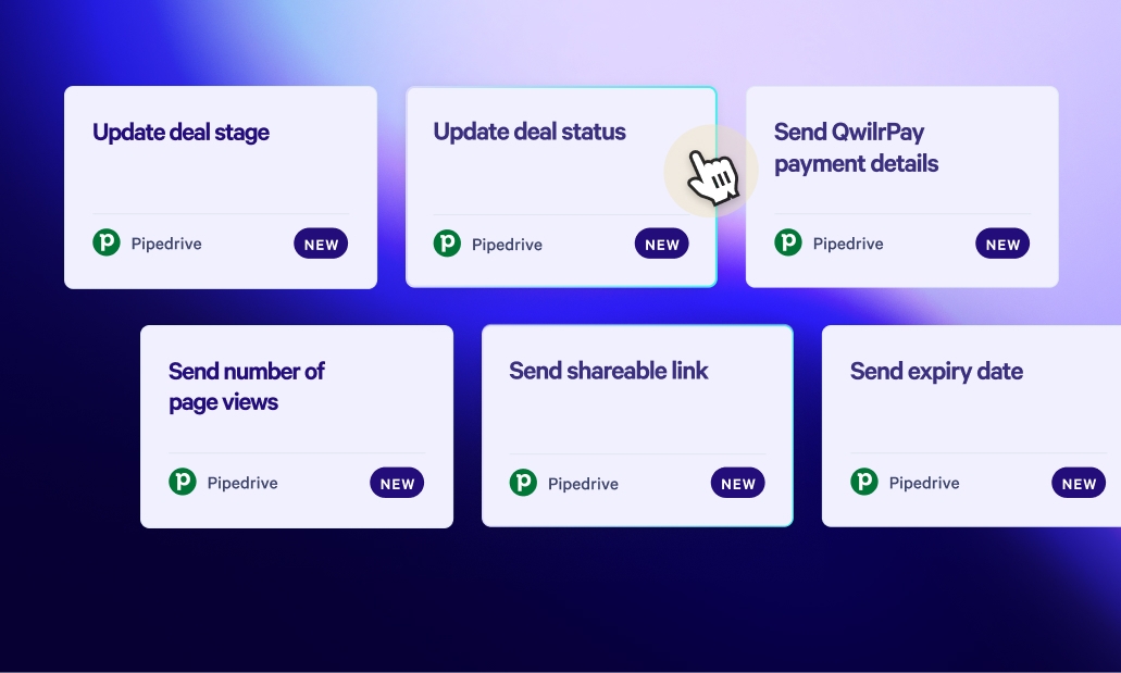 a screenshot of a dashboard with a few cards on it .