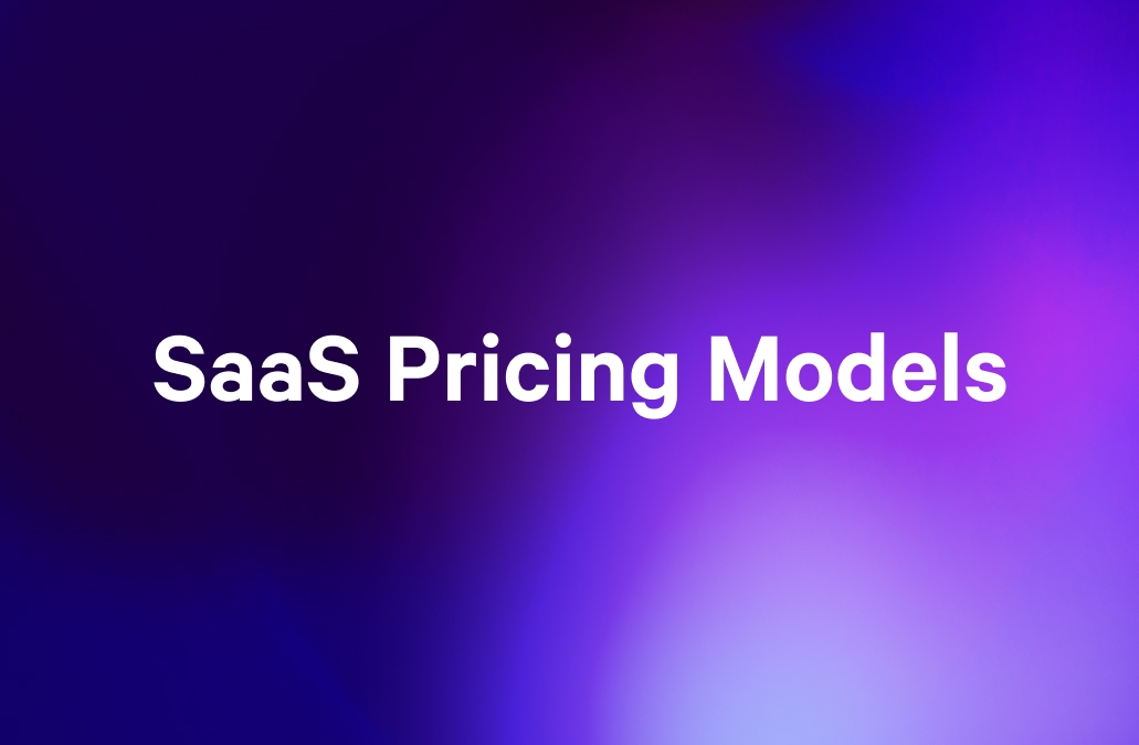 the word saas is on a purple background .