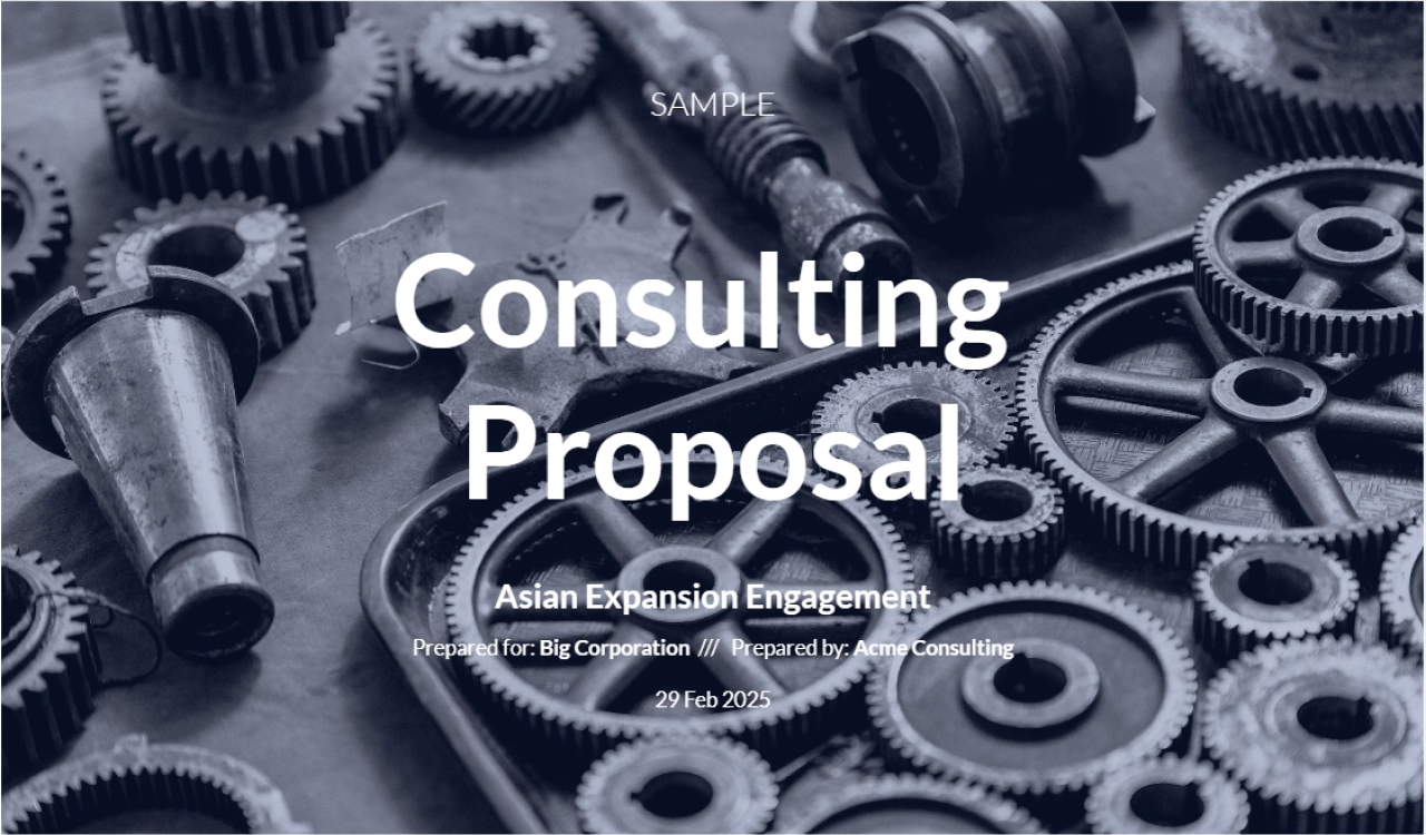 Services Proposal Template