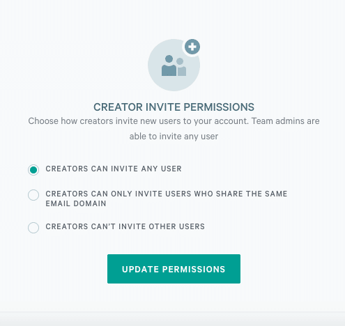 Non-admin invite permissions