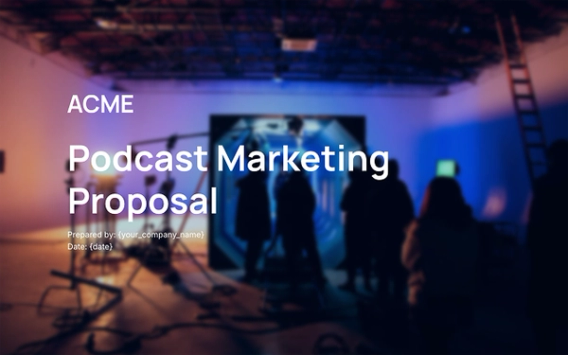 Podcast Marketing Proposal